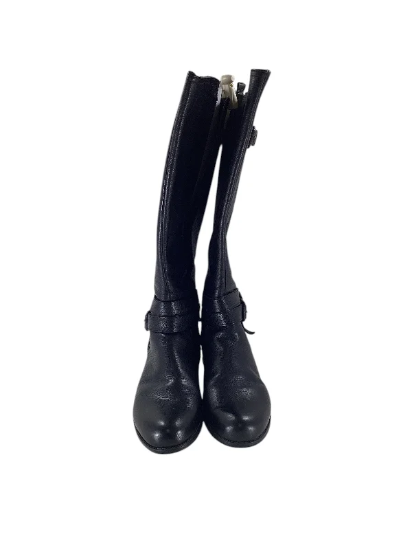Boots Knee Flats By Naturalizer In Black, Size: 7 Waterproof Hiking Boot Design  