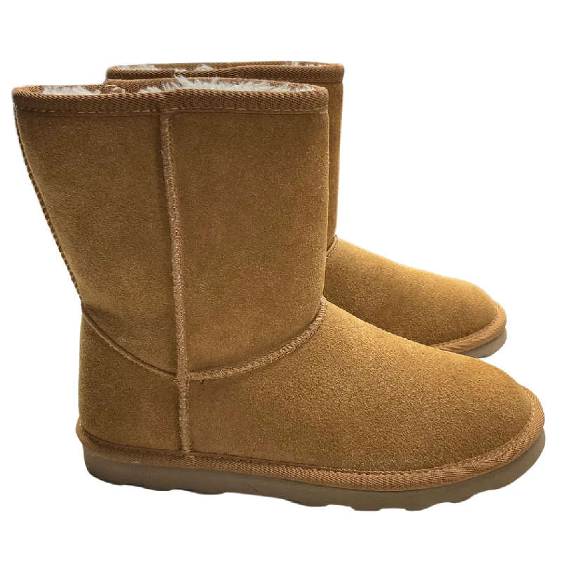 Boots Snow By Time And Tru In Tan, Size: 6 Dressy Chelsea Boot Style 