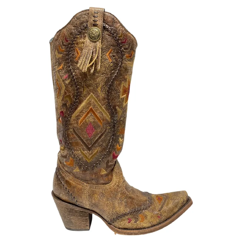 Boots Western By Corral In Brown, Size: 8 Vintage Oxford Appeal 