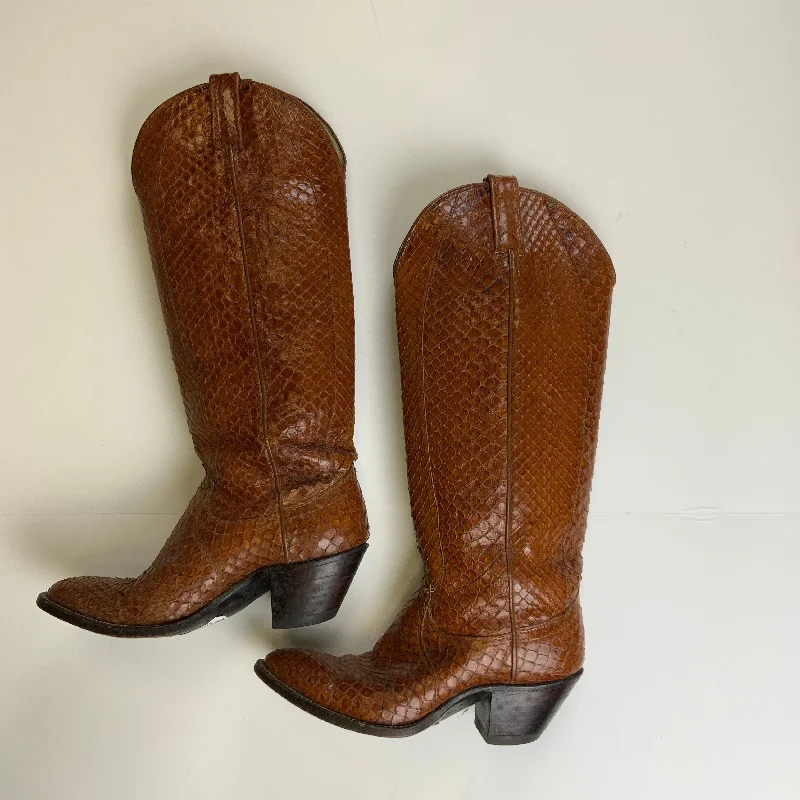 Boots Western By Dan Post In Brown, Size: 5 Chunky Platform Sneaker Style  