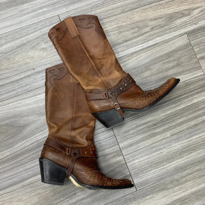 Boots Western By Mia In Brown, Size: 6 Chunky Platform Sneaker Style  