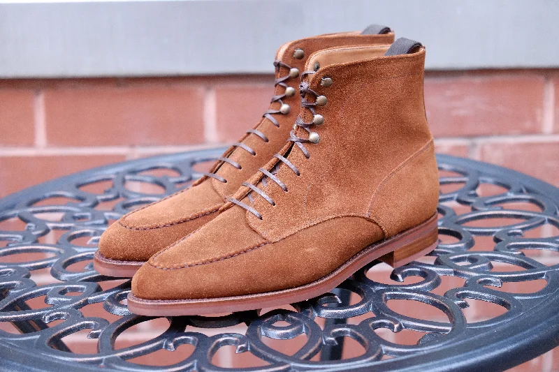 Bremerton - MTO - Snuff Suede - TMG Last - Single Brick Country Rubber Sole Inflatable Shoe Look Bremerton - MTO - Snuff Suede - TMG Last - Single Brick Country Rubber Sole Inflatable Shoe Look