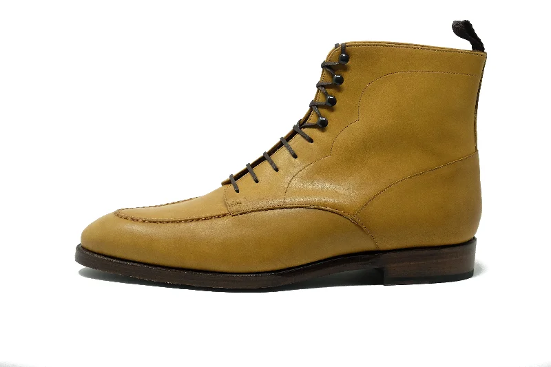 Bremerton - MTO - Unfinished Tan Calf - NGT Last - Double Leather Sole Casual Loafer Style Bremerton - MTO - Unfinished Tan Calf - NGT Last - Double Leather Sole Casual Loafer Style