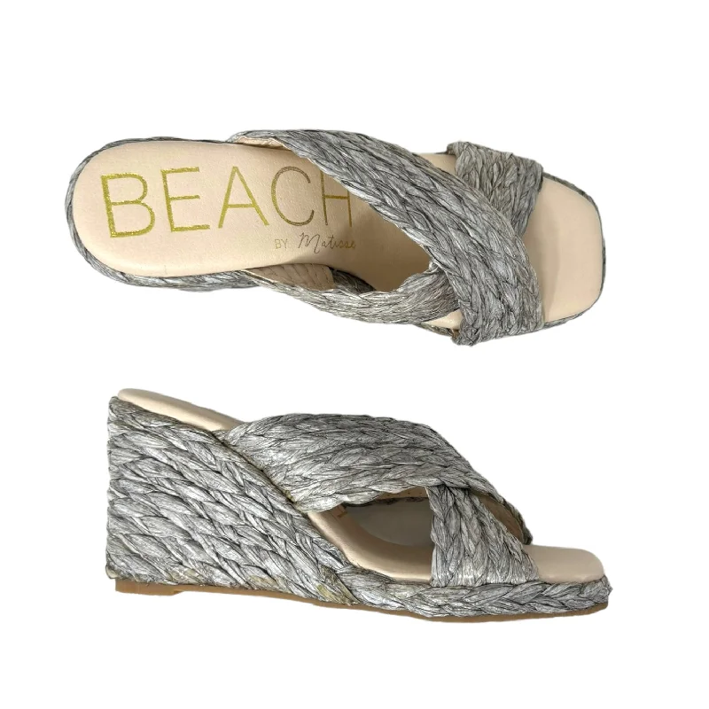 Bondi Wedge Sandals Matisse, Size 9 Vintage Oxford Appeal 