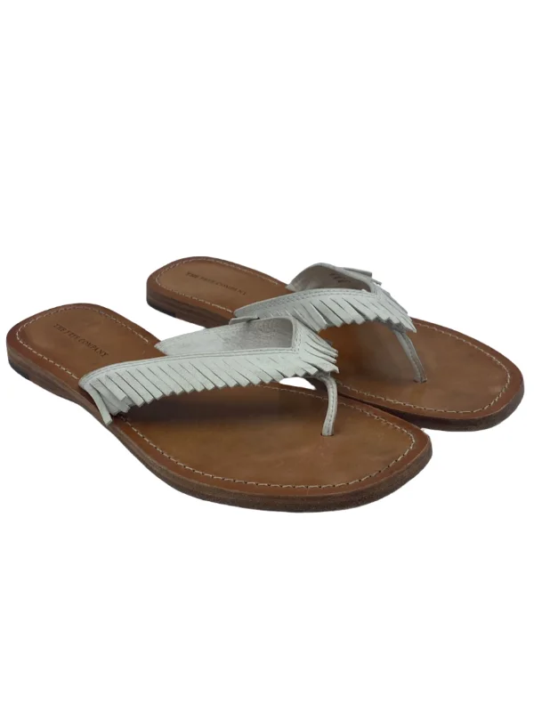 Brown Sandals Designer Frye, Size 8.5 Retro Basketball Sneaker Design  