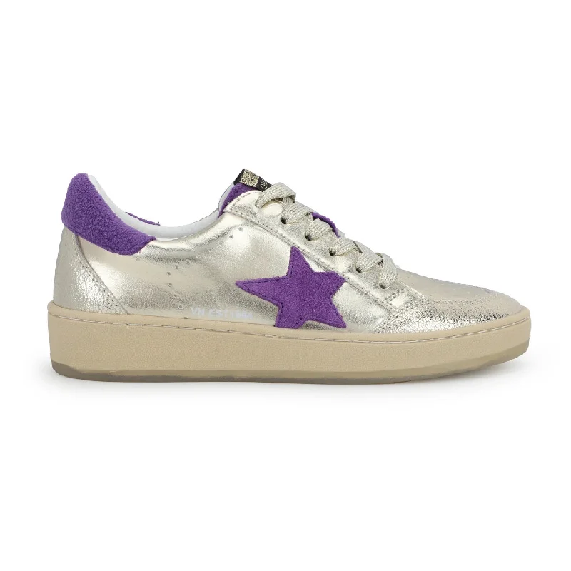 Denisse in Gold / Purple Waterproof Hiking Boot Design  