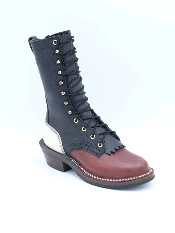 Drew's Women's Custom Cowboy Packer Size 5B Tassel Driving Shoe Look 