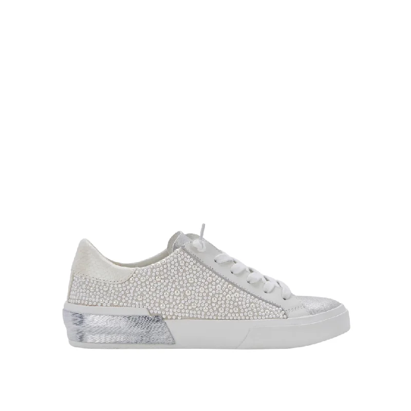 Zina in Pearl Metallic Trim Shoe Design  