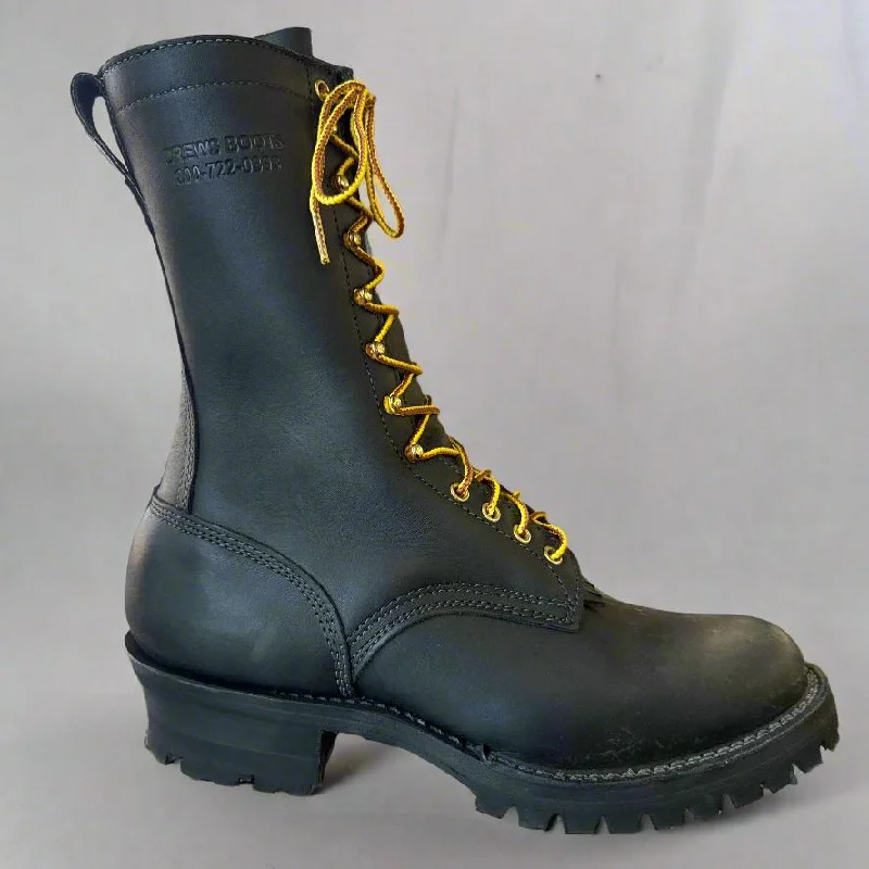 DRA904V NFPA 904V Fire Boot Black Size 10.5F Zip - Up Boot Style  