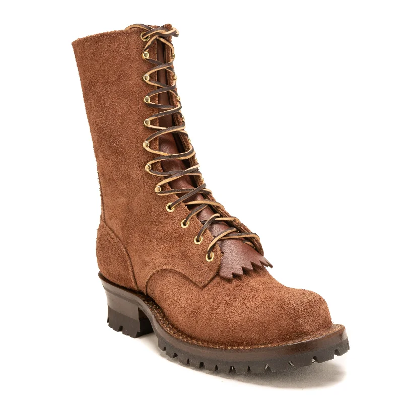 Drew's 10" Elk Tan Roughshot - #DROP10V Athleisure Derby Style  