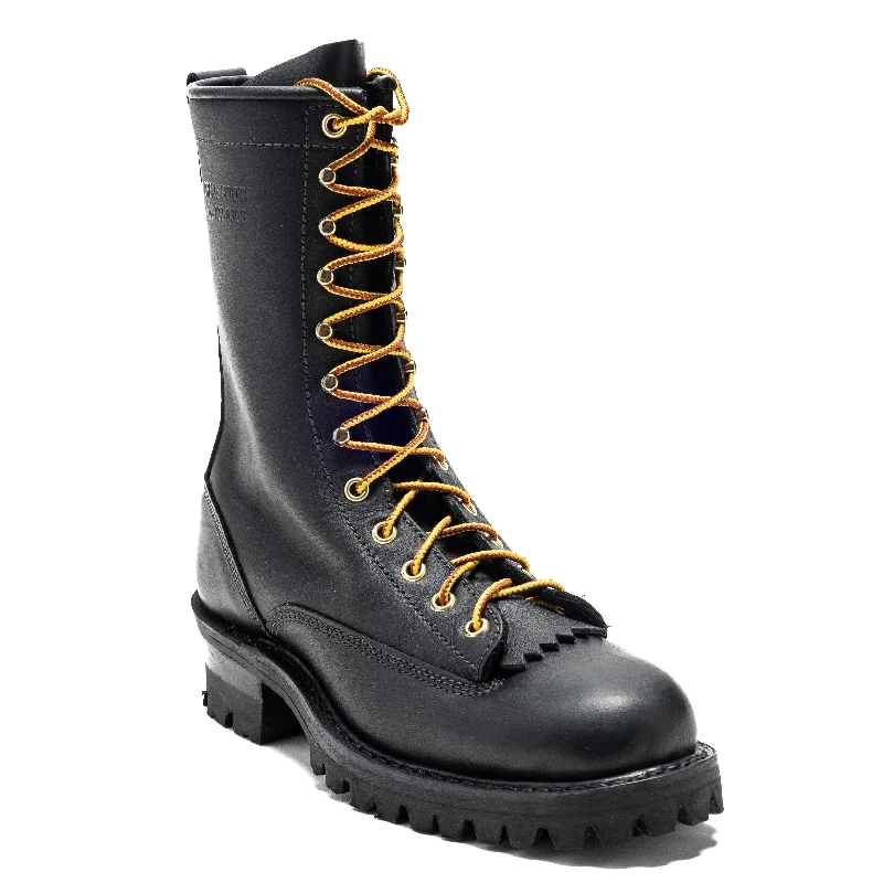 Drew's Lace-to-Toe Wildlander - #E910VLTT Black Size 7 Ivy League - Inspired Derby Look 