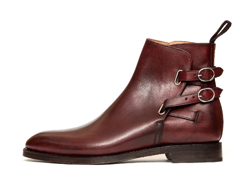 Genesee - MTO - Burgundy Calf - NGT Last - Double Country Rubber Sole Hip - Hop Sneaker Style Genesee - MTO - Burgundy Calf - NGT Last - Double Country Rubber Sole Hip - Hop Sneaker Style