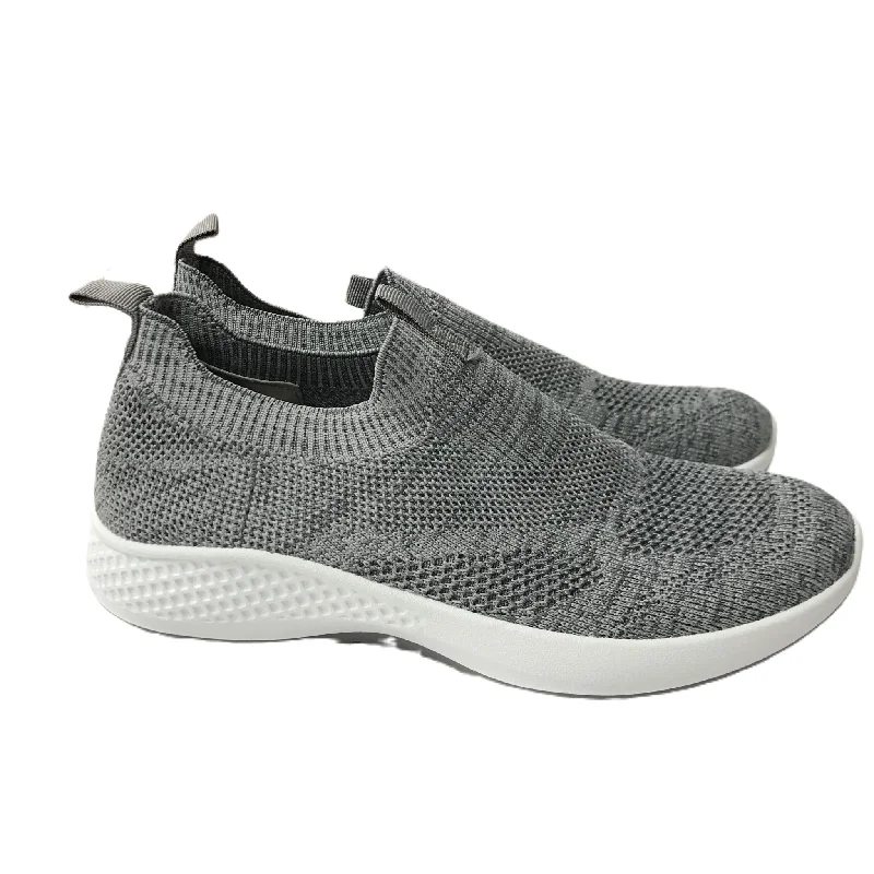 Grey Shoes Sneakers By Tommy Bahama, Size: 8.5 Athleisure Derby Style  