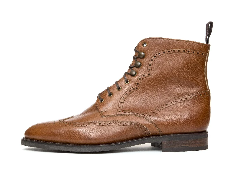 Holman - MTO - Tan Soft Grain - TMG Last - City Rubber Sole Tassel Driving Shoe Look Holman - MTO - Tan Soft Grain - TMG Last - City Rubber Sole Tassel Driving Shoe Look