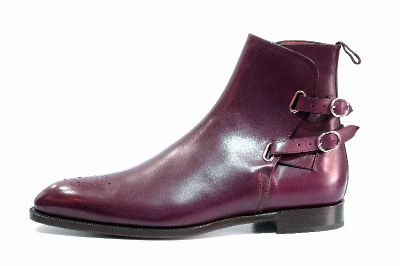 Indianola - MTO - Orchid Calf - NGT Last - Single Leather Sole Art Deco - Inspired Shoe Look Indianola - MTO - Orchid Calf - NGT Last - Single Leather Sole Art Deco - Inspired Shoe Look