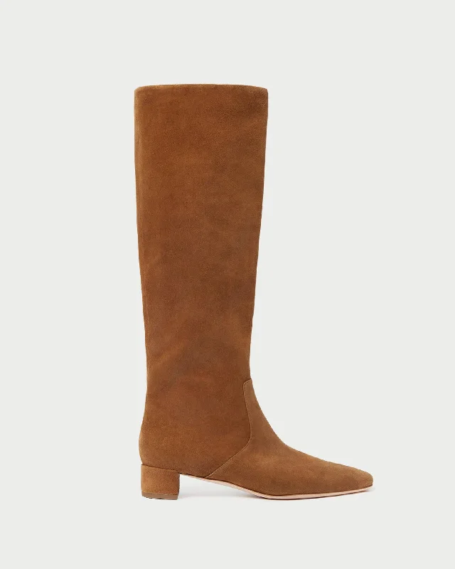 Indy Cacao Tall Boot Moccasin Soft - Sole Style  