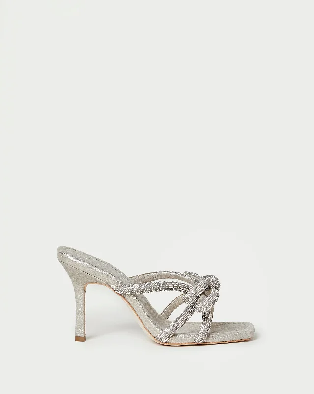Margi Cappuccino Bow Heel Loose - Fit Slipper Style  