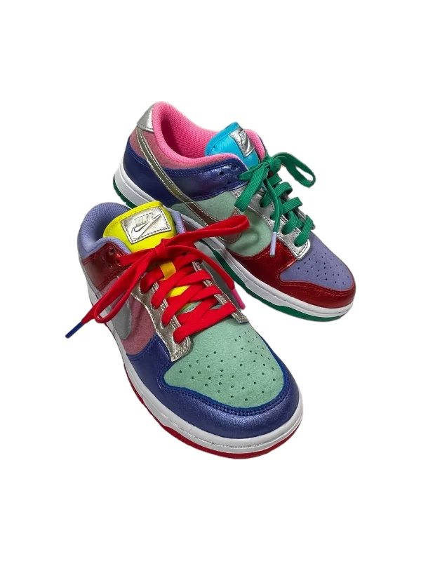 Multi-colored Shoes Sneakers Nike, Size 7 Performance Running Sneaker Look  