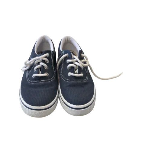 Navy Shoes Sneakers Sperry, Size 7.5 Hemp - Material Shoe Style  