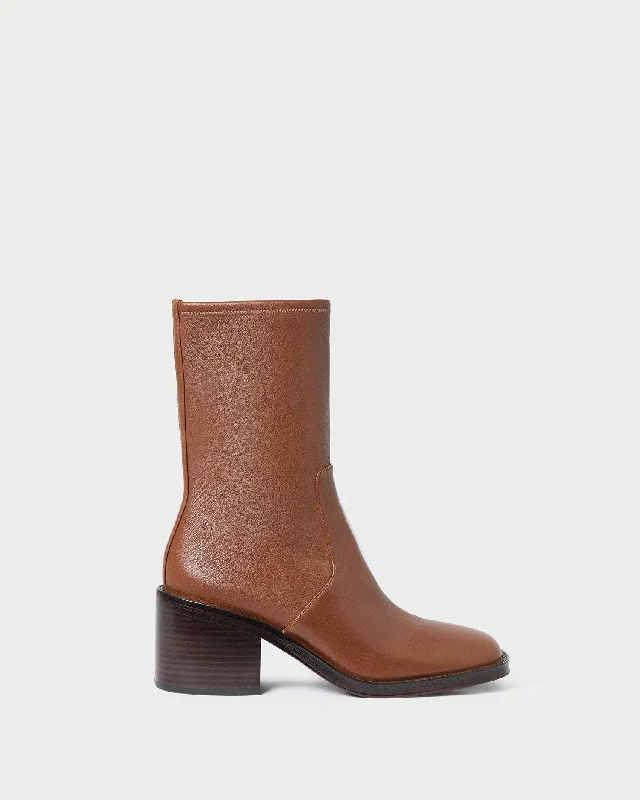 Nolan Acorn Stretch Ankle Bootie Sustainable Shoe Design  
