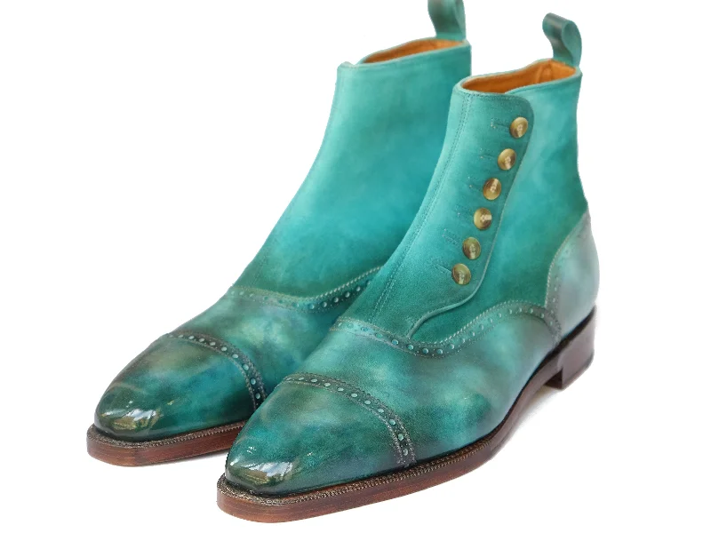 Patina Jade Vine - MTO - Puyallup Redux Edwardian Shoe Look  