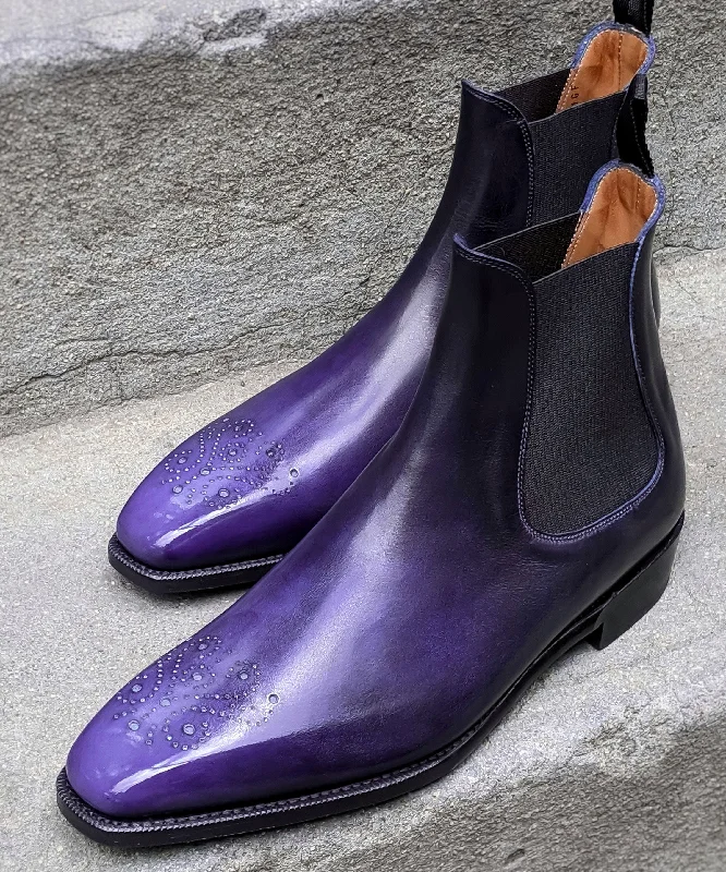 Patina Reverse Amethyst - MTO - Highland Casual Loafer Style          