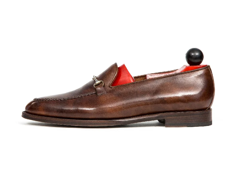 Pike - MTO - Copper Museum Calf - TMG Last - Antique Single Leather Sole Distressed Leather Shoe Style Pike - MTO - Copper Museum Calf - TMG Last - Antique Single Leather Sole Distressed Leather Shoe Style