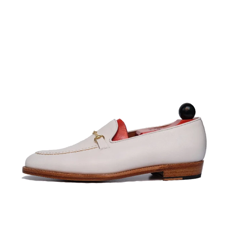 Pike - MTO - White Calf - TMG Last - Single Leather Sole Desert Boot Utility Style  