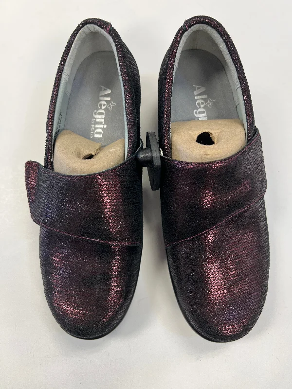 Pink Shoes Sneakers Alegria, Size 10 Minimalist Sneaker Style  