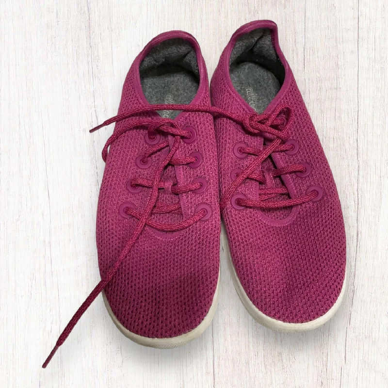 Pink Shoes Sneakers Allbirds, Size 9 Tassel Driving Shoe Look 