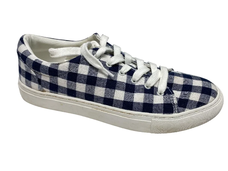 Plaid Pattern Shoes Sneakers J. Crew, Size 8 Hemp - Material Shoe Style  
