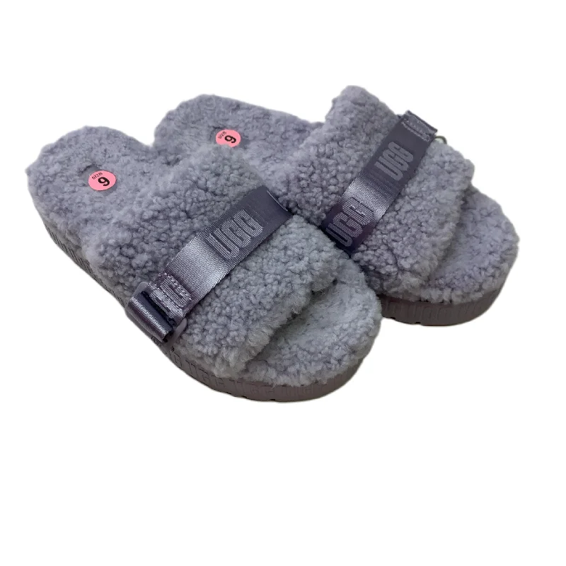 Purple  Sandals Designer By Ugg  Size: 9 Quick - Dry Hiking Shoe Style   