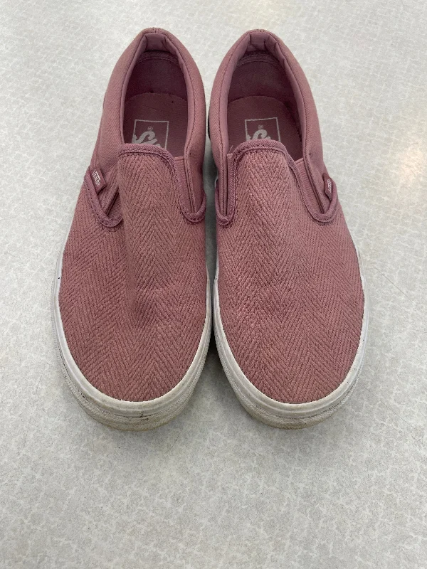Purple Shoes Sneakers Vans, Size 7 Vintage Oxford Appeal 