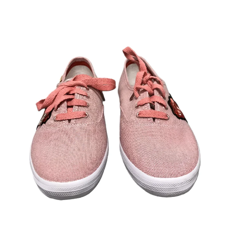 Red Shoes Sneakers By Keds, Size: 8.5 Slide Sandal Beach Style  