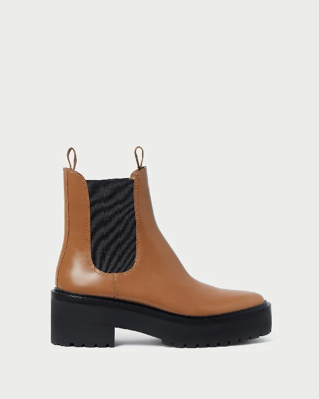 Reggie Safari Chelsea Boot Checkered Shoe Pattern Look  