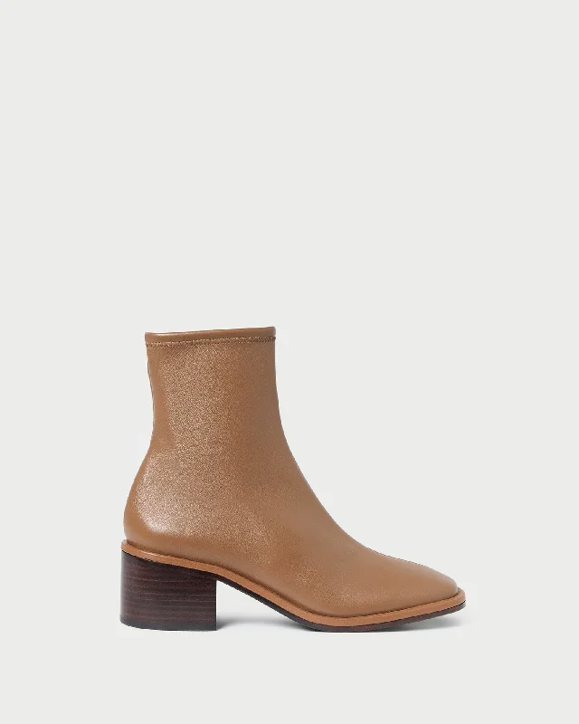 Roxy Safari Block Heel Bootie Striped Shoe Style  