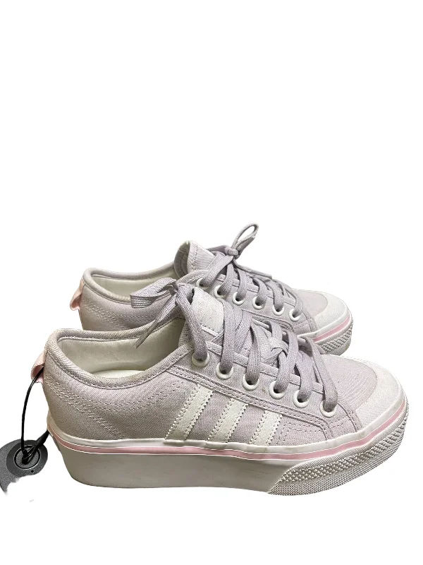 Shoes Sneakers By Adidas In Purple, Size: 6 Single - Buckle Monk Look  
