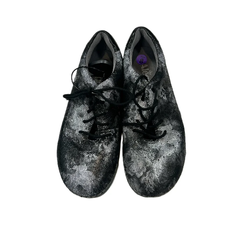 Shoes Sneakers By Alegria In Black, Size: 8 Leather Driving Shoe Style  