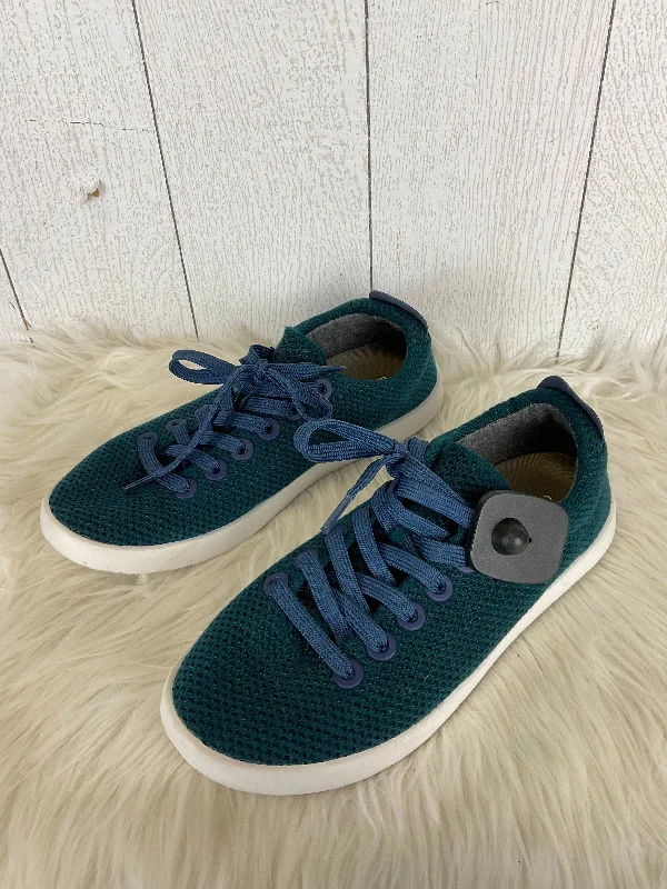Shoes Sneakers By Allbirds In Blue, Size: 8 Rubber - Sole Plimsoll Look  
