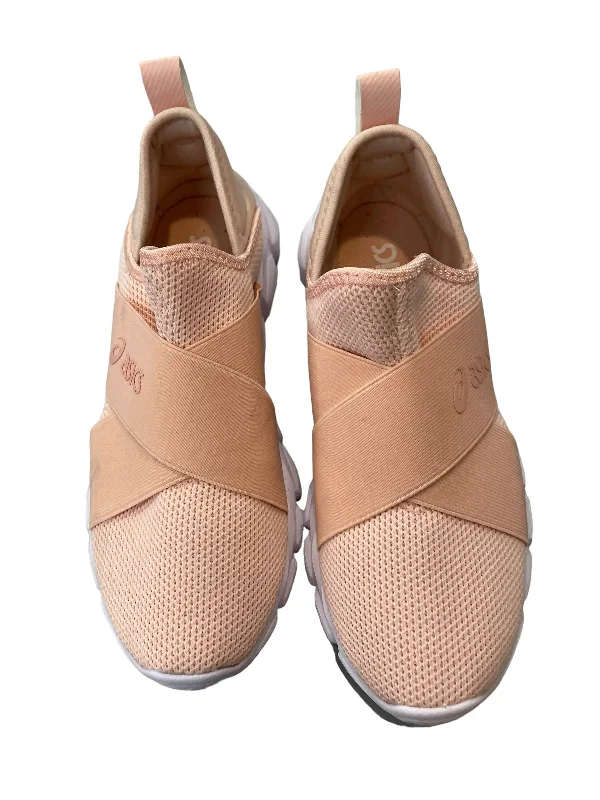 Shoes Sneakers By Asics In Peach, Size: 7 Glow - in - the - Dark Shoe Design  
