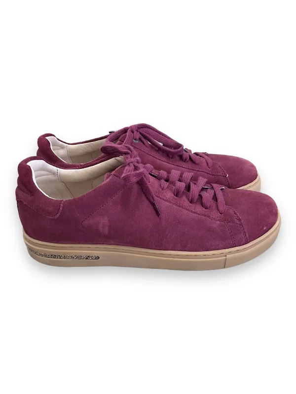 Shoes Sneakers By Birkenstock In Red, Size: 10 Upcycled Shoe Look  