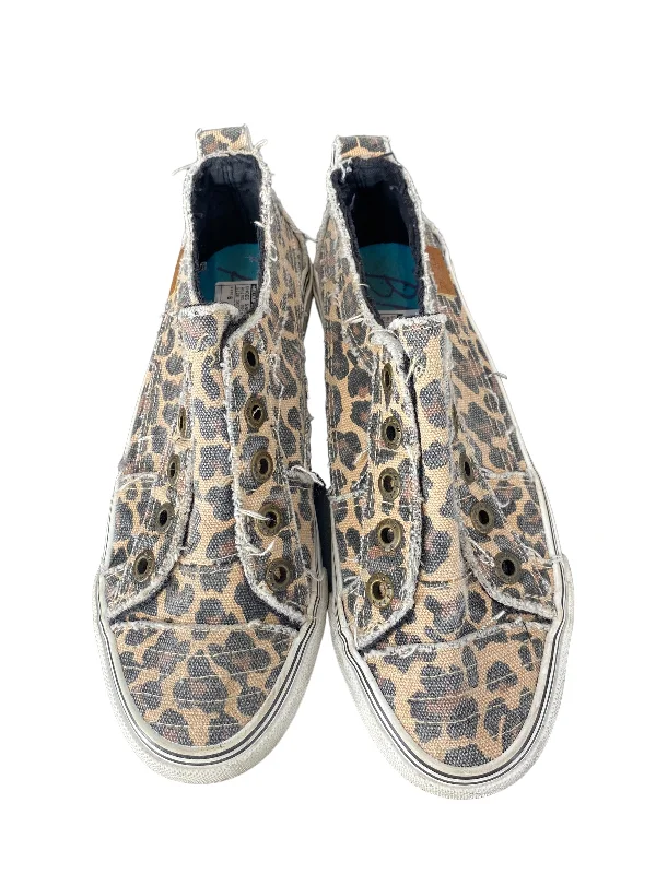 Shoes Sneakers By Blowfish In Animal Print, Size: 6 Victorian - Era Boot Style  