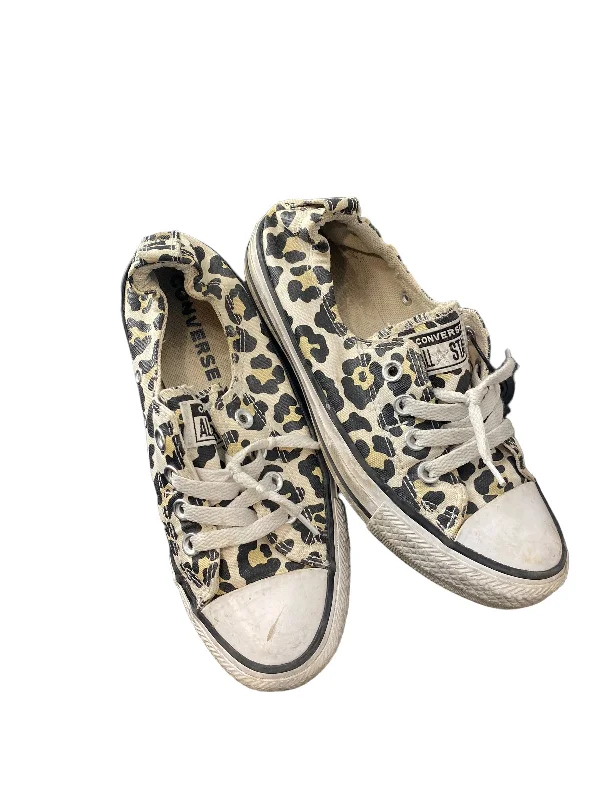 Shoes Sneakers By Converse In Animal Print, Size: 8.5 Paisley Print Shoe Design  