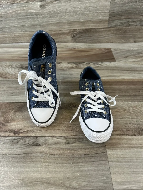 Shoes Sneakers By Converse In Blue & White, Size: 7 Buckle -