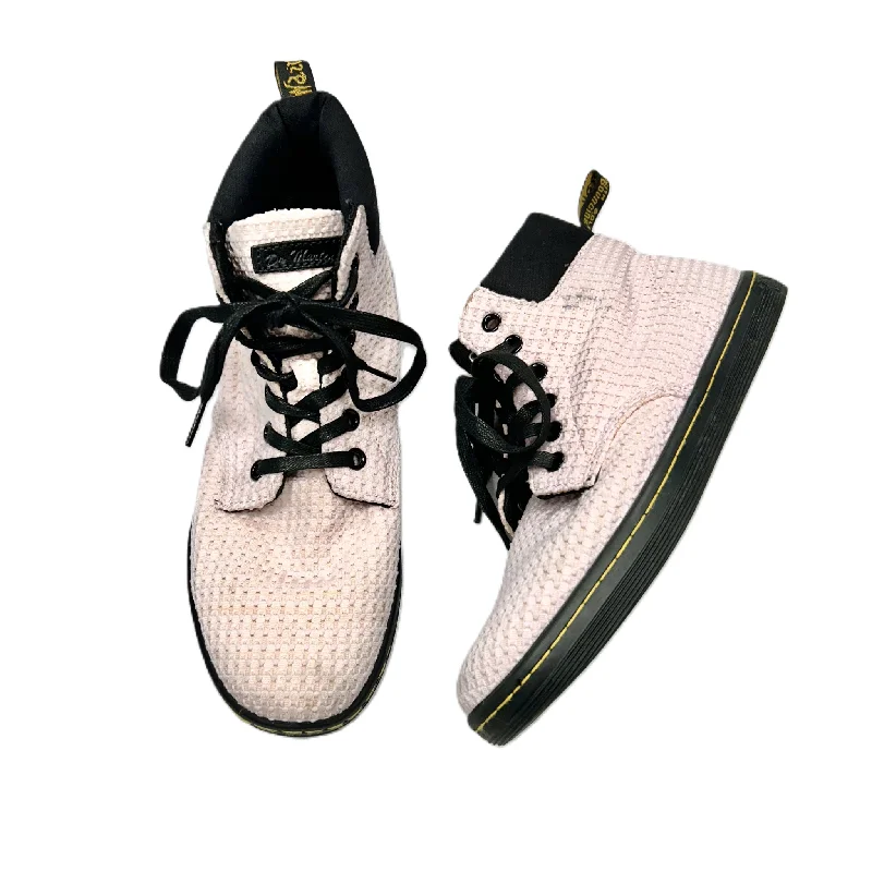 Shoes Sneakers By Dr Martens In Pink, Size: 8 Beaded Moccasin Design 