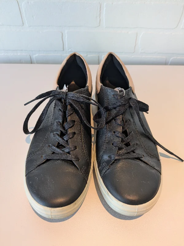 Shoes Sneakers By Ecco In Black & Pink, Size: 9 Inflatable Shoe Look 