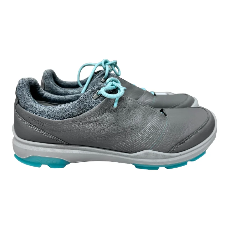 Shoes Sneakers By Ecco In Grey, Size: 9 Checkered Shoe Pattern Look  