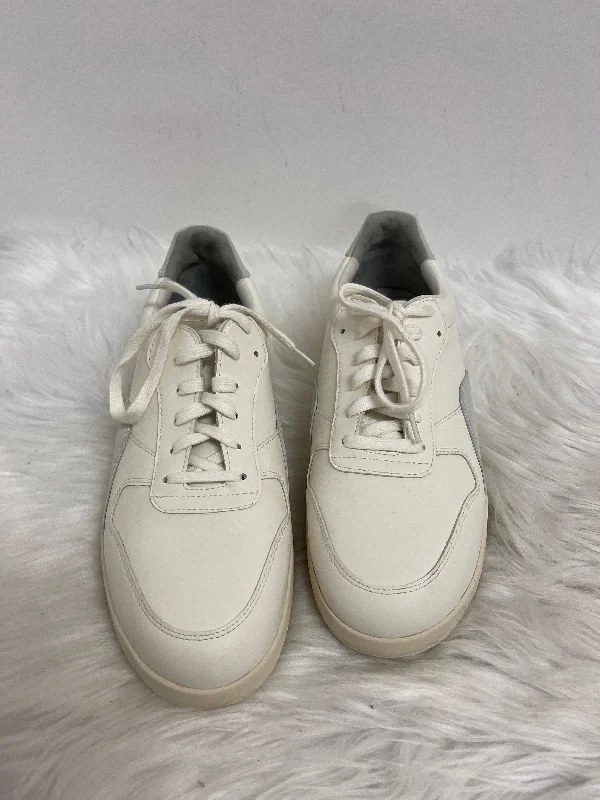 Shoes Sneakers By Everlane In Cream & Grey, Size: 9.5 Upcycled Shoe Look  