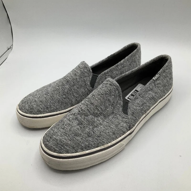 Shoes Sneakers By Keds In Grey, Size: 9 Art Deco - Inspired Shoe Look  
