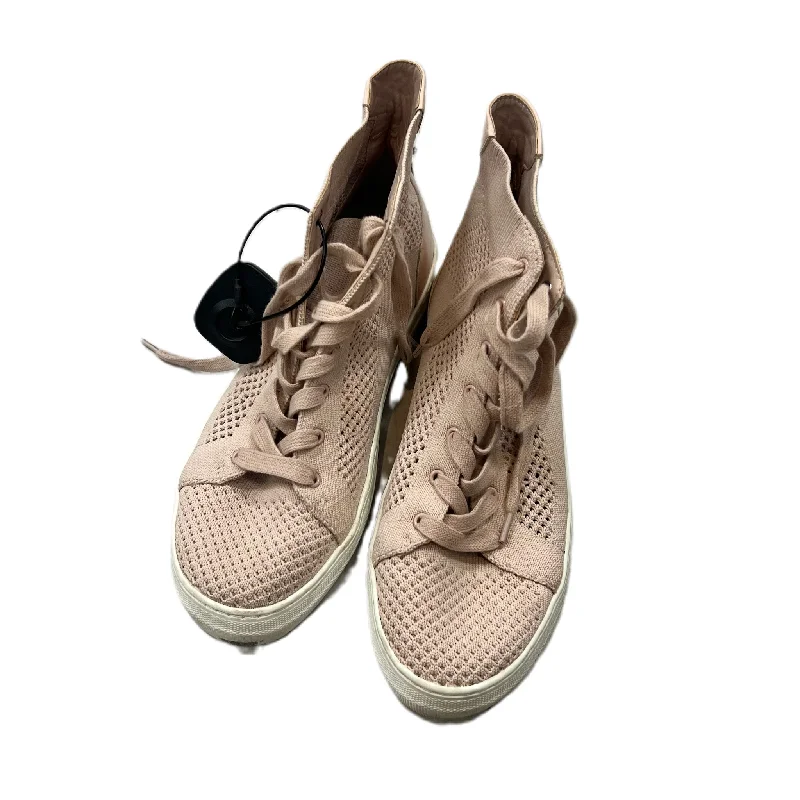 Shoes Sneakers By Madden Girl In Pink, Size: 8.5 Memory - Foam Slipper Look  